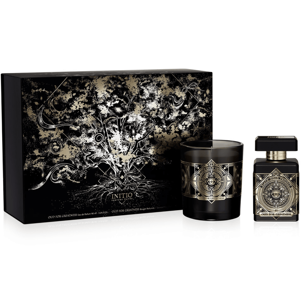 INITIO Parfums Privés Oud For Greatness Limited Edition Candle Set - Maison Sonraj